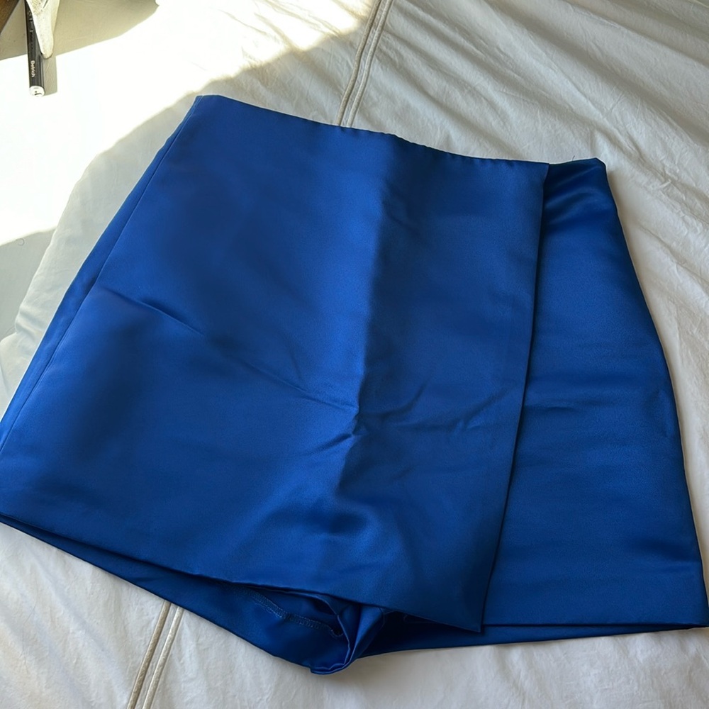 Royal blue skort